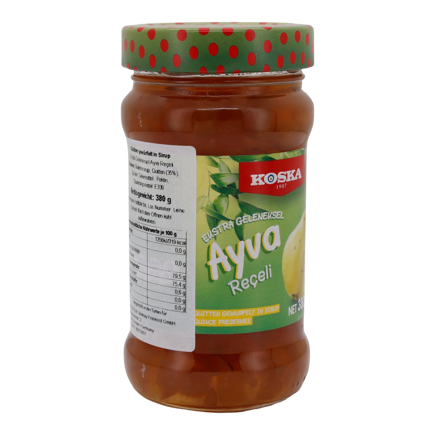 Quittenmus Koska | Ayva Reçeli | Traditionell, türkisch | 380 g