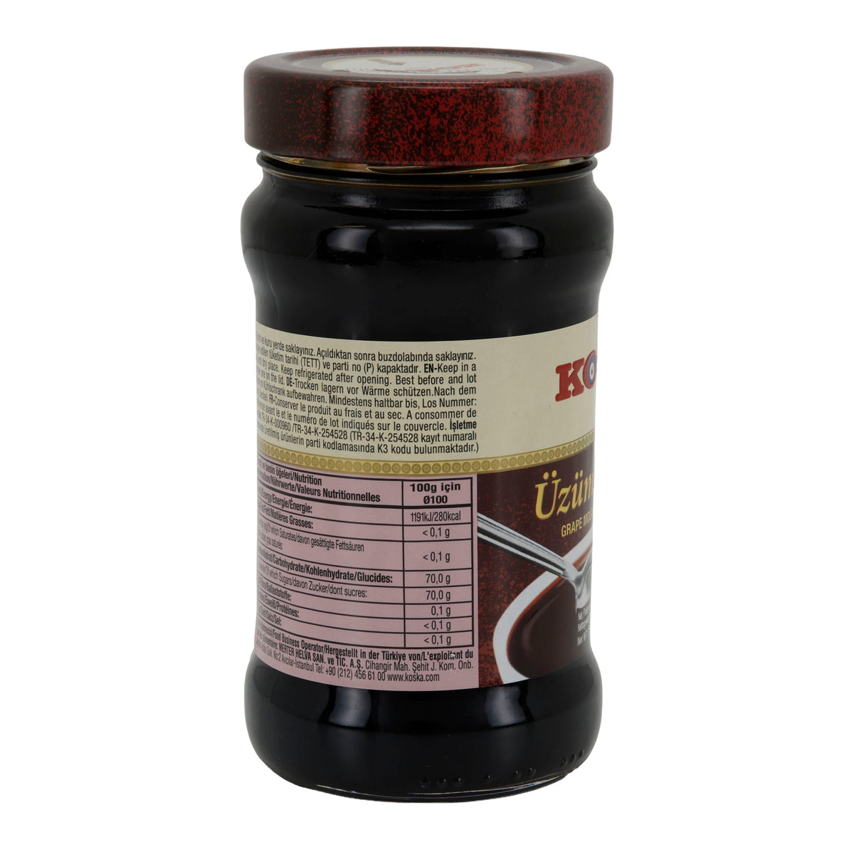 Traubensirup Koska Üzüm Pekmezi | Sirup | Traubensirup aus der Türkei | 380 g Glas KOSKA
