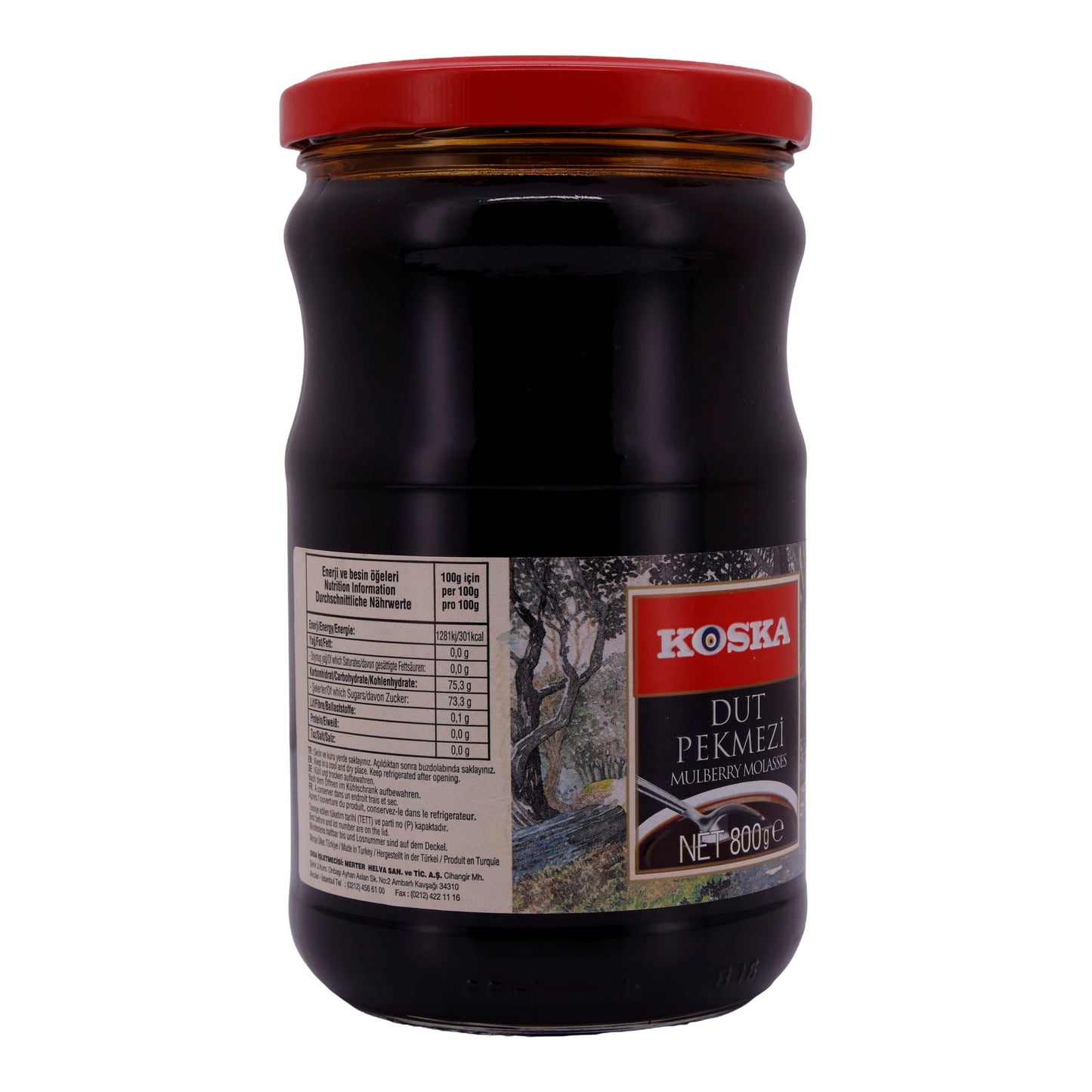 Maulbeersirup Koska | Dut Pekmezi | Hochwertig, Türkei | 800 g KOSKA