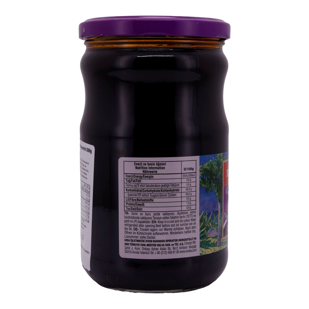 Sirup Koska | Keçiboynuzu Pekmezi | Johannisbrot, hochwertig | 800g KOSKA