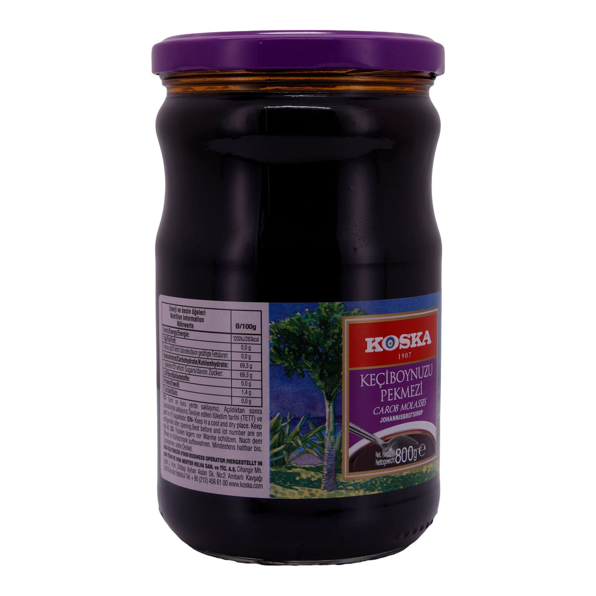Sirup Koska | Keçiboynuzu Pekmezi | Johannisbrot, hochwertig | 800g KOSKA