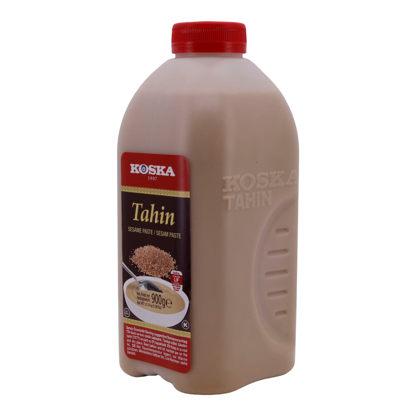 Sesampasta Koska | Tahin | Premium | 900 g – Perfect voor hummus en zoetigheden