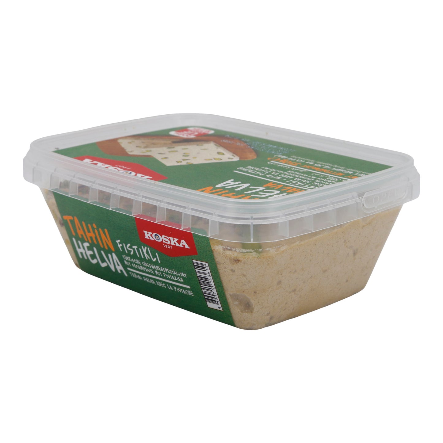 Pasta di sesamo Koska Tahin Helva con pistacchi | Dolce | Dolci tradizionali turchi | 350 g