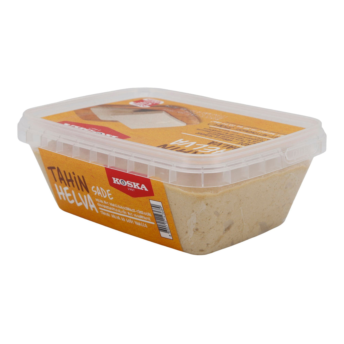 Sesampaste Koska Tahin Helva Vanille | Süßspeise | Traditionelle türkische Süßware | 350 g KOSKA
