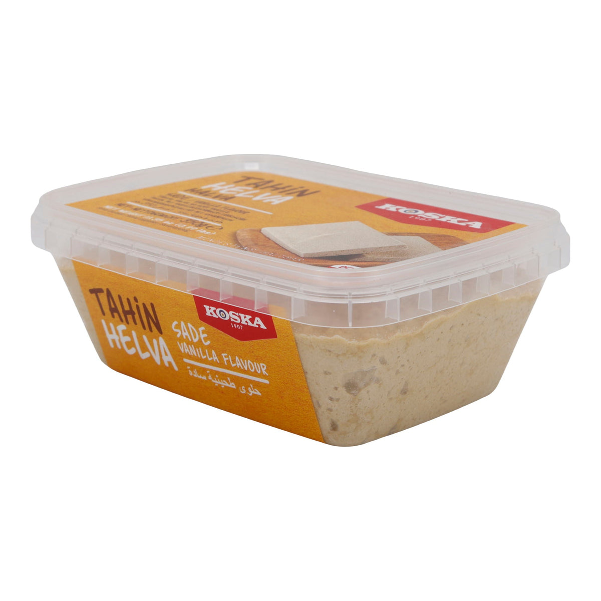Sesampaste Koska Tahin Helva Vanille | Süßspeise | Traditionelle türkische Süßware | 350 g KOSKA