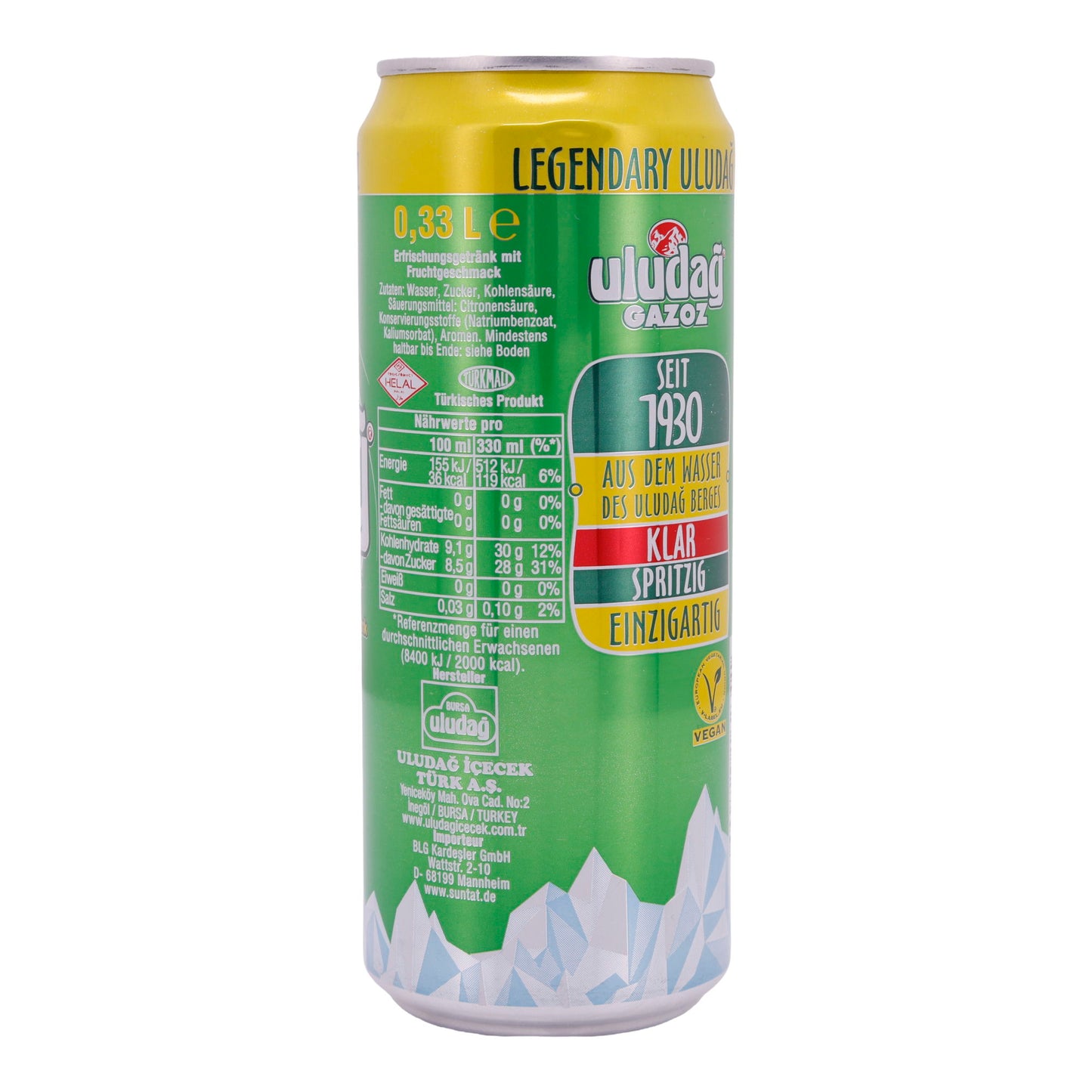 Serinletici İçecek Uludağ Gazoz | İçecek | orijinal Türk | 330ml