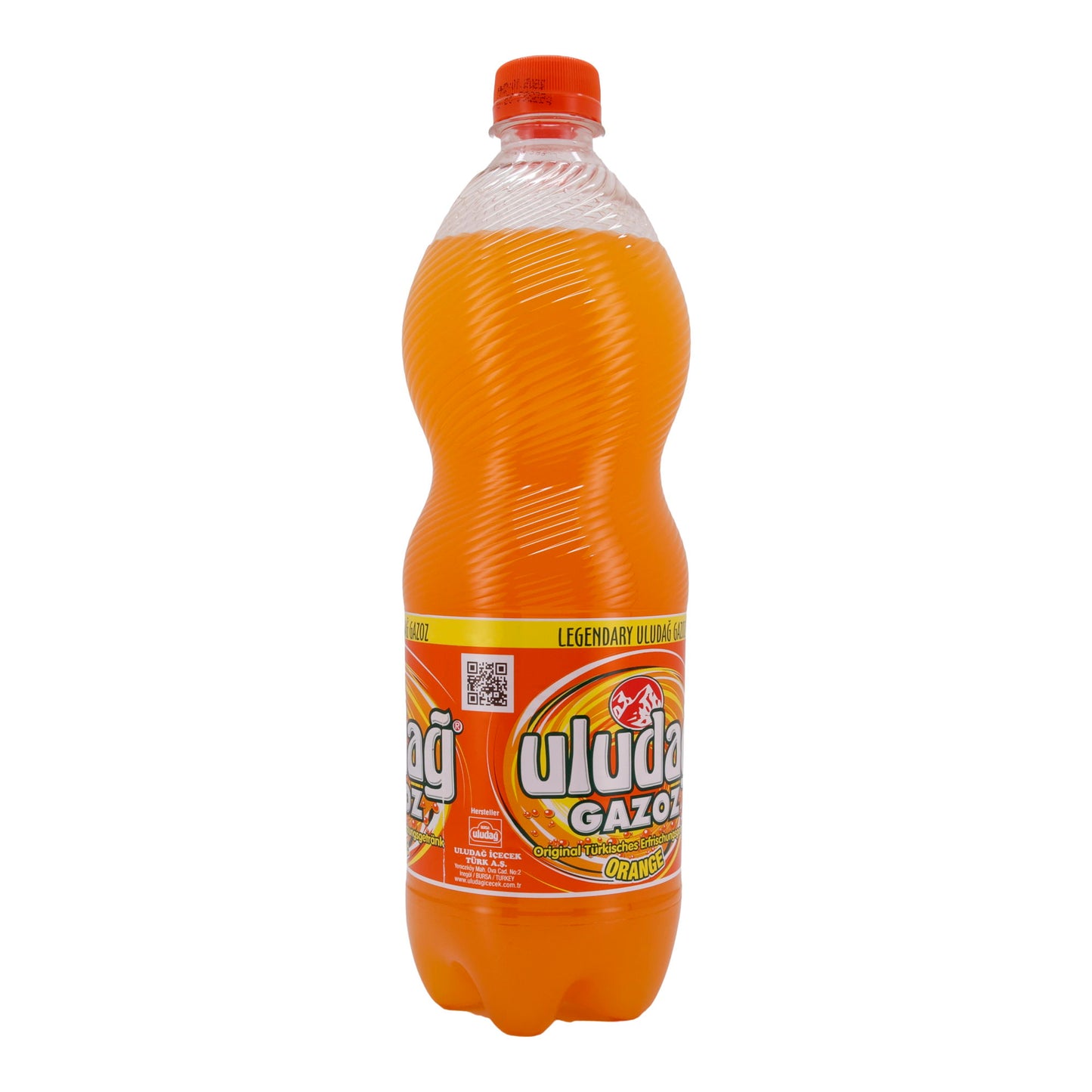 Erfrischungsgetränk Uludağ Orange | Getränk | mit Orangengeschmack | 1 l