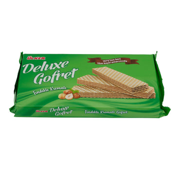 Waffeln Ülker | Deluxe Gofret | mit Haselnussfüllung | 220 g UELKER