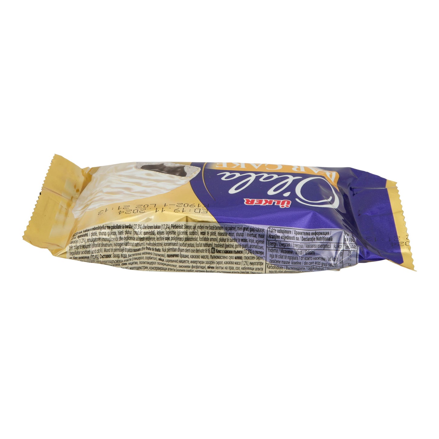 Kuchen Ülker | Olala Bar Cake | Saftig, weiße Schokolade & Kakaosoße | 40 g