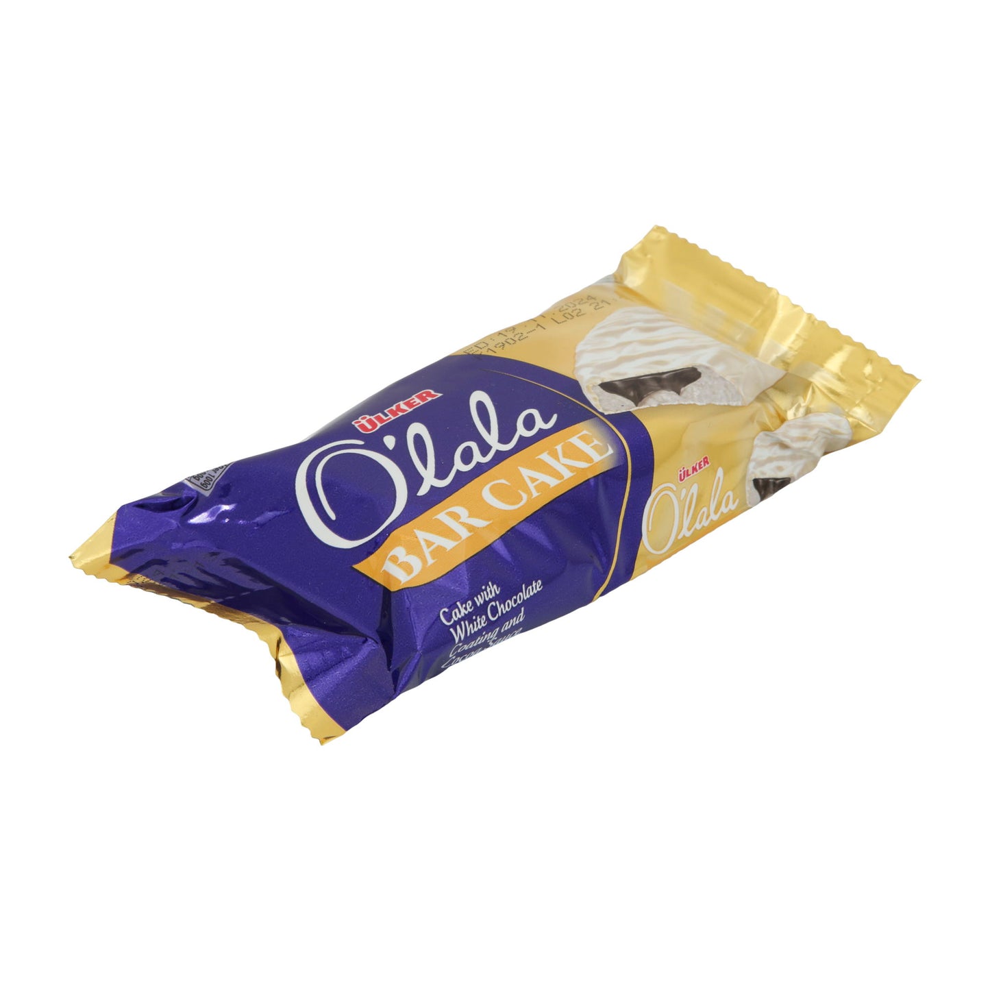 Kuchen Ülker | Olala Bar Cake | Saftig, weiße Schokolade & Kakaosoße | 40 g