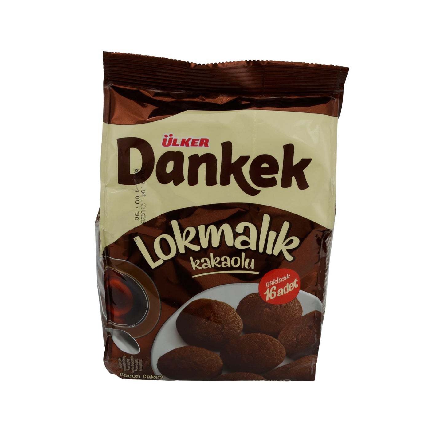 Ülker Danke Lokmalık Cocoa Cookies | Pastry | Delicious Chocolate Cookies | 160 g