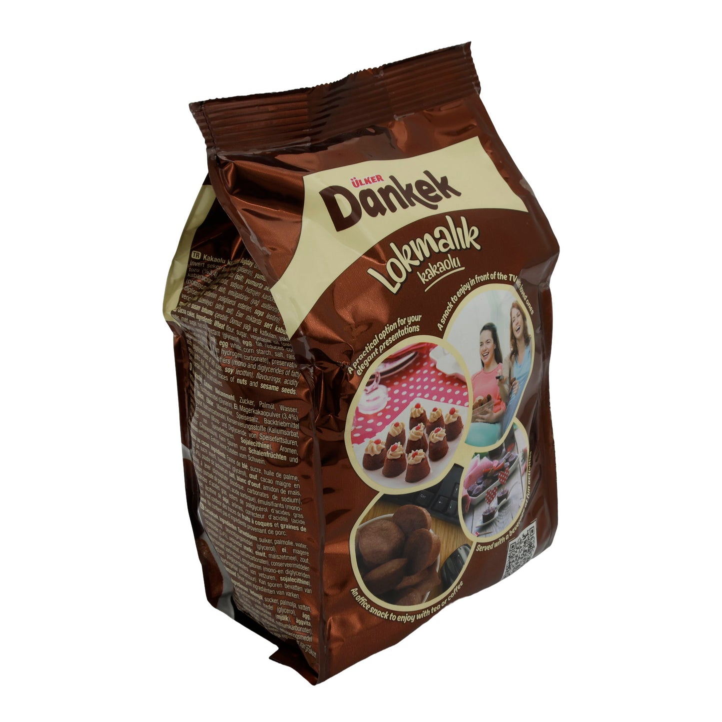 Ülker Danke Lokmalık Cocoa Cookies | Pastry | Delicious Chocolate Cookies | 160 g