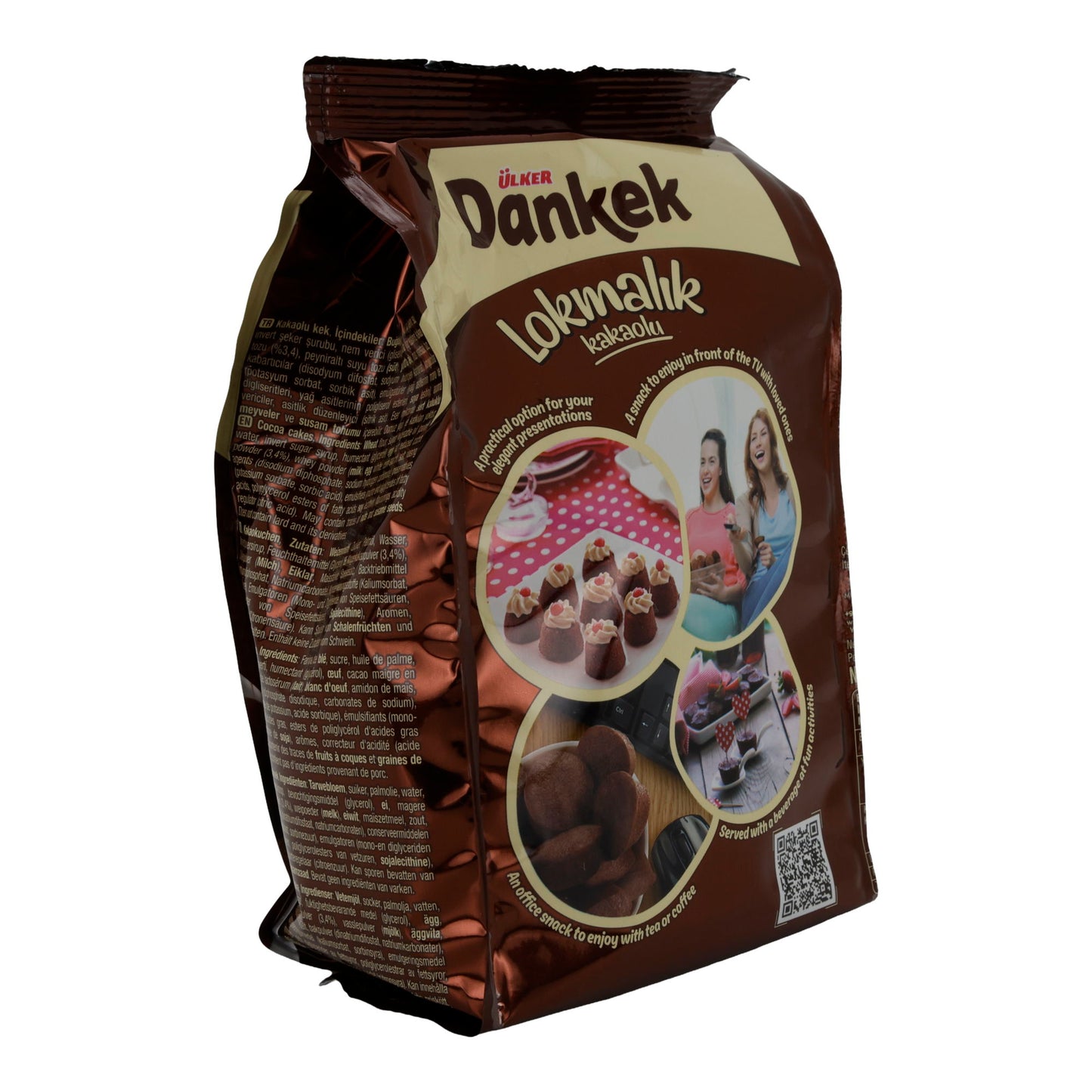 Ülker Danke Lokmalık Cocoa Cookies | Pastry | Delicious Chocolate Cookies | 160 g