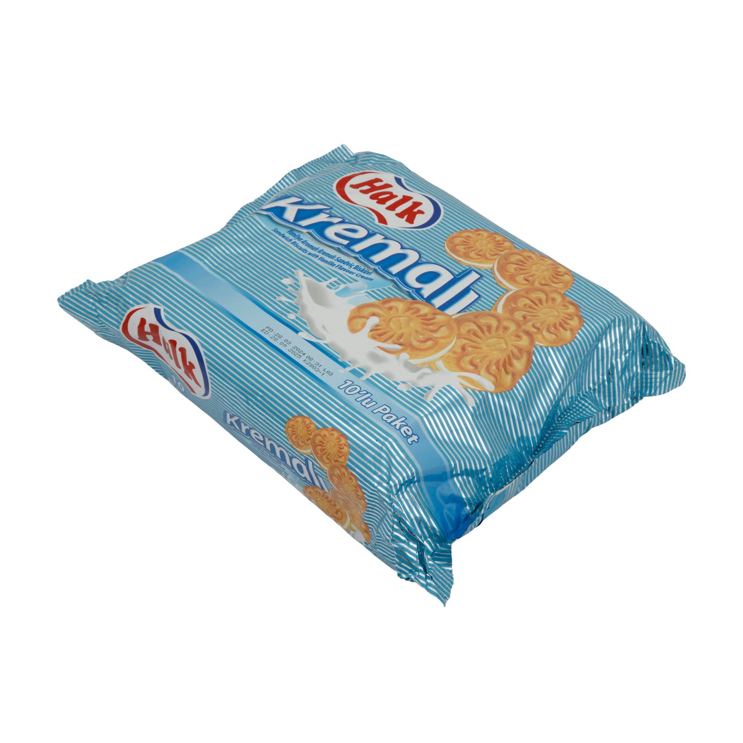 Sandwichkekse Halk Kremalı | Doppelkeks | mit Vanillecreme | 500g