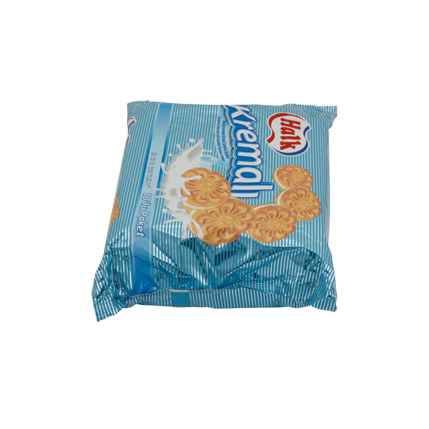Sandwichkekse Halk Kremalı | Doppelkeks | mit Vanillecreme | 500g