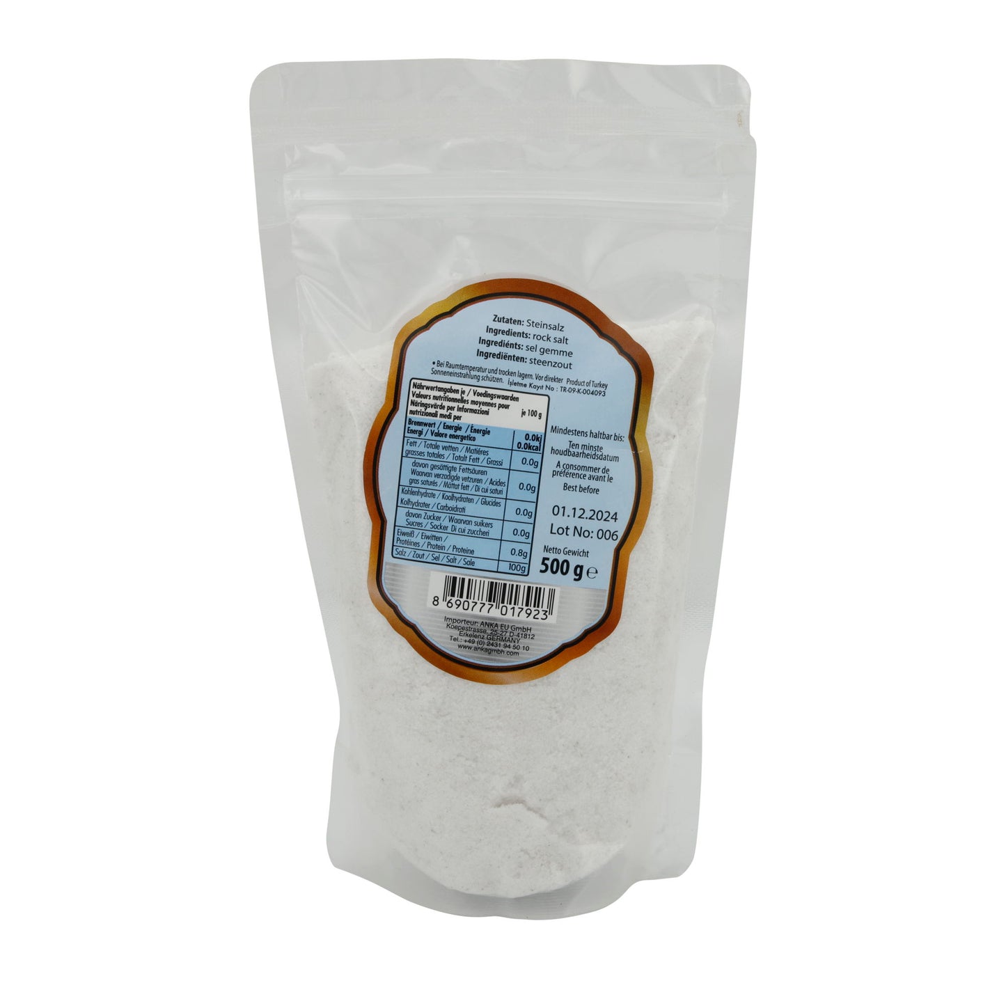 Kristal Kaya Tuzu Sera Çankırı | Kristallsalz | Doğal | 500 g