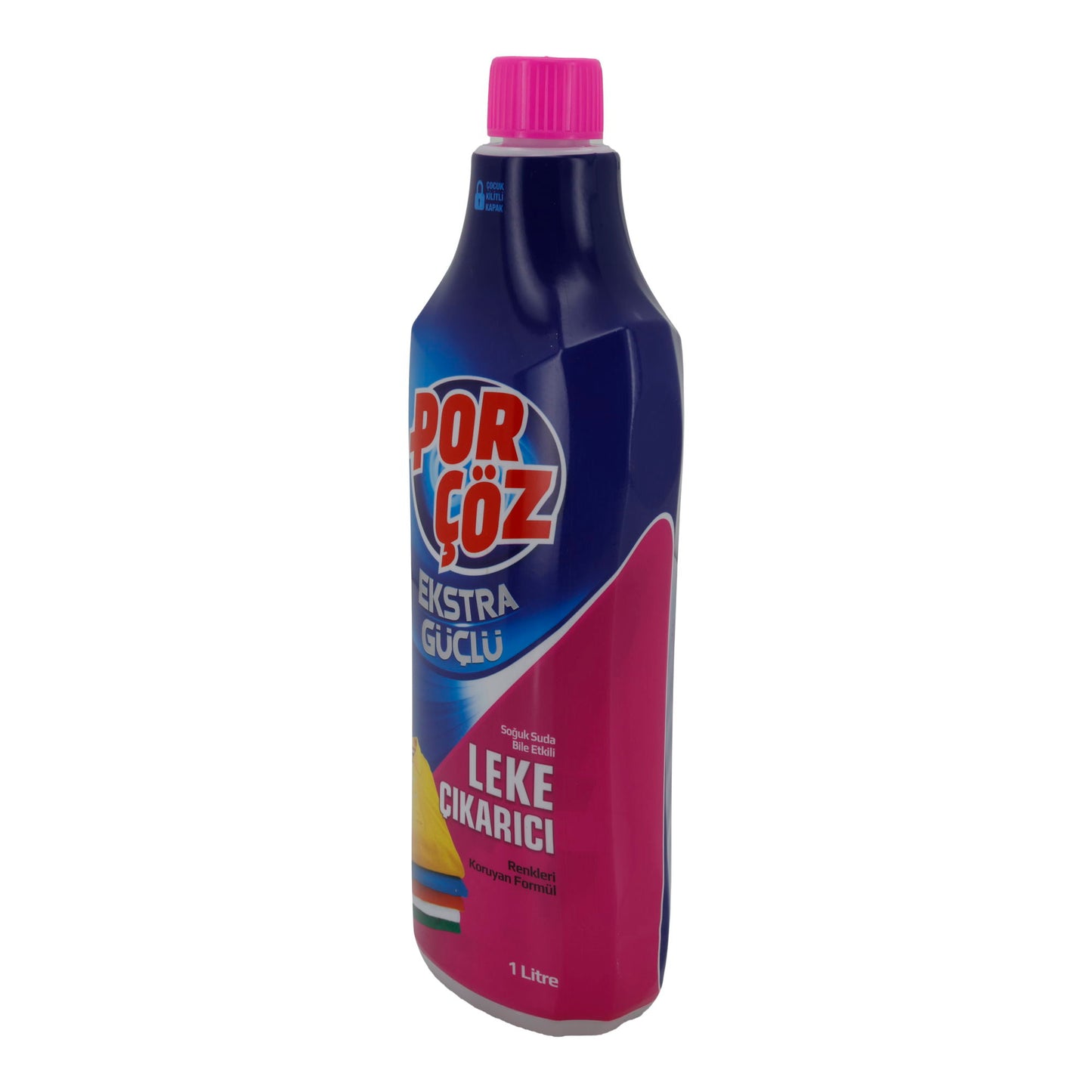 Stain Remover Por Çöz Extra Strong Stain Remover | Stain Remover | Extra Strong Stain Removal | 1 l
