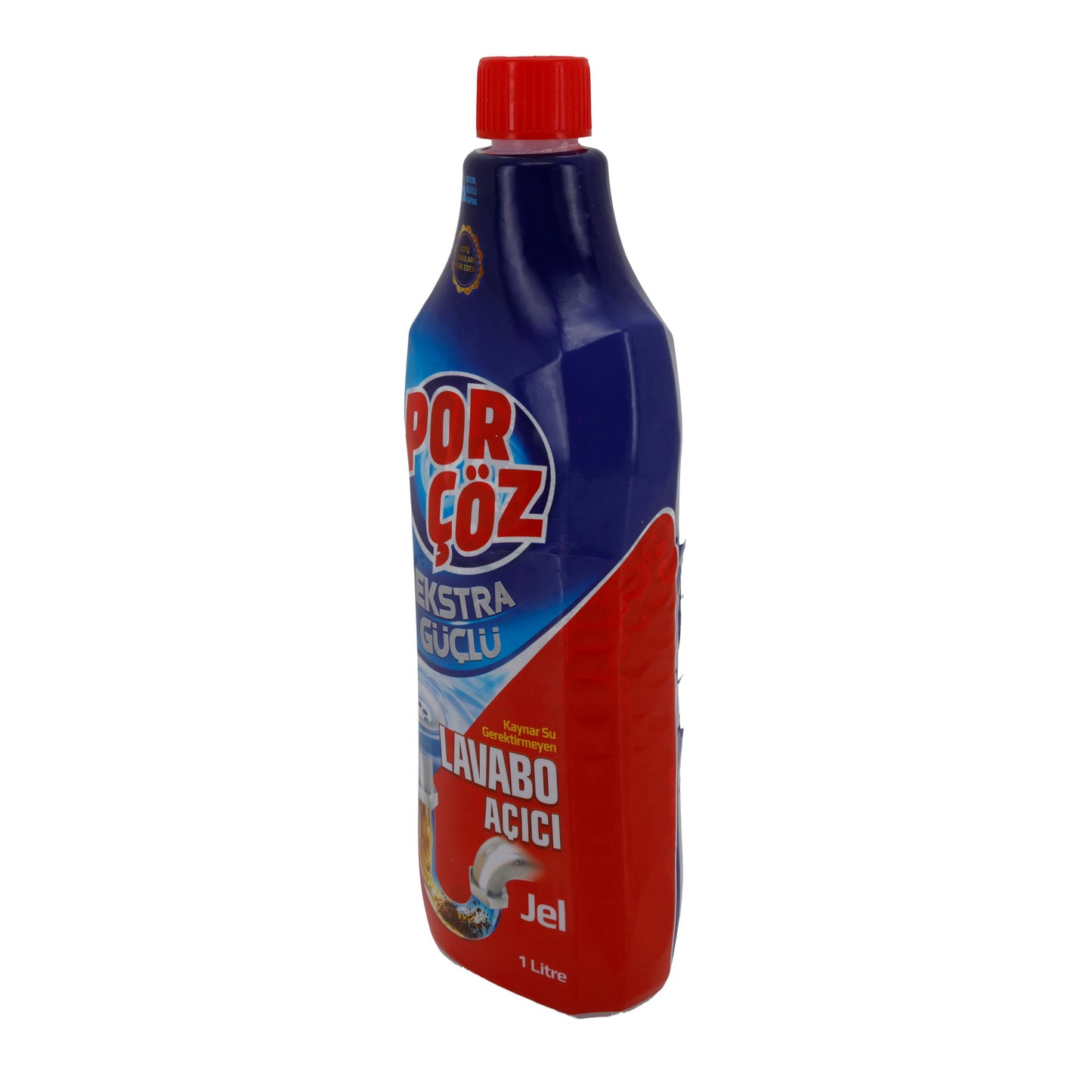 Déboucheur Por Çöz Gel Lavabo | Nettoyant | Nettoyage de canalisation extra puissant | 1 l