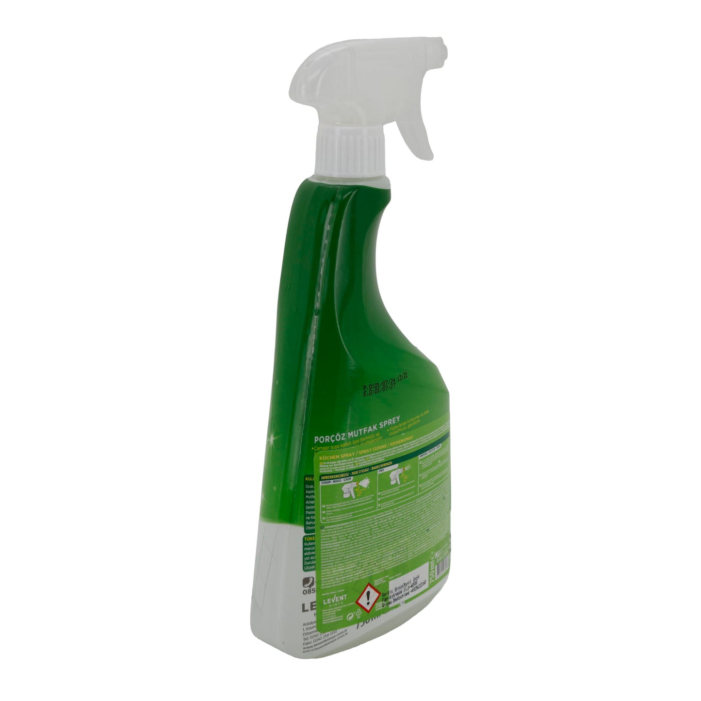 Mutfak Temizleyici Por Çöz | Temizleyici | İlkbahar Çiçekleri Kokusu | 750 ml