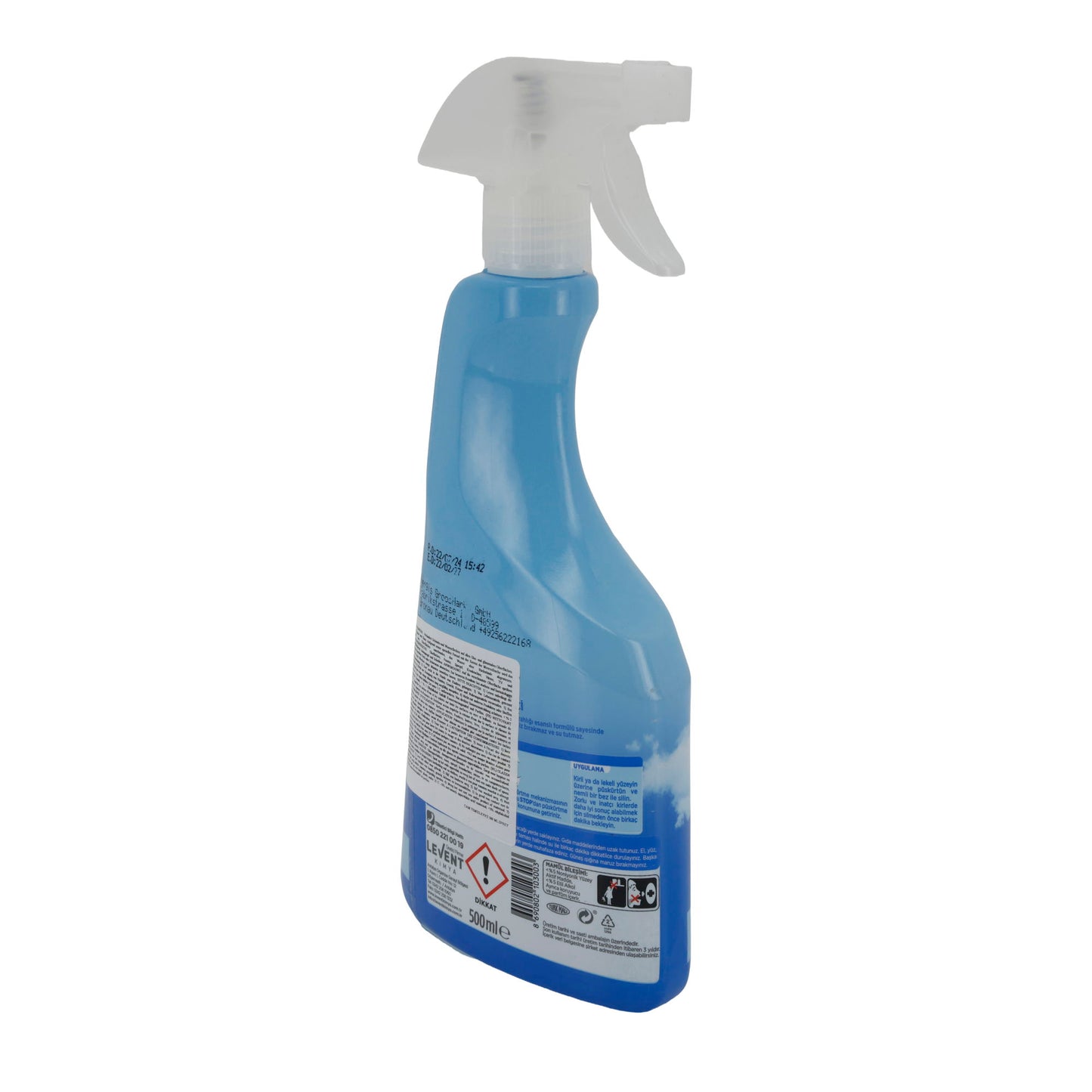 Glasreiniger Por Çöz | Reiniger | Glasreiniger mit Ozeanfrische Duft | 500 ml