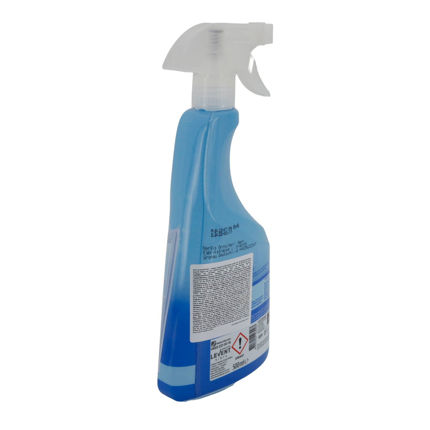Glasreiniger Por Çöz | Reiniger | Glasreiniger mit Ozeanfrische Duft | 500 ml