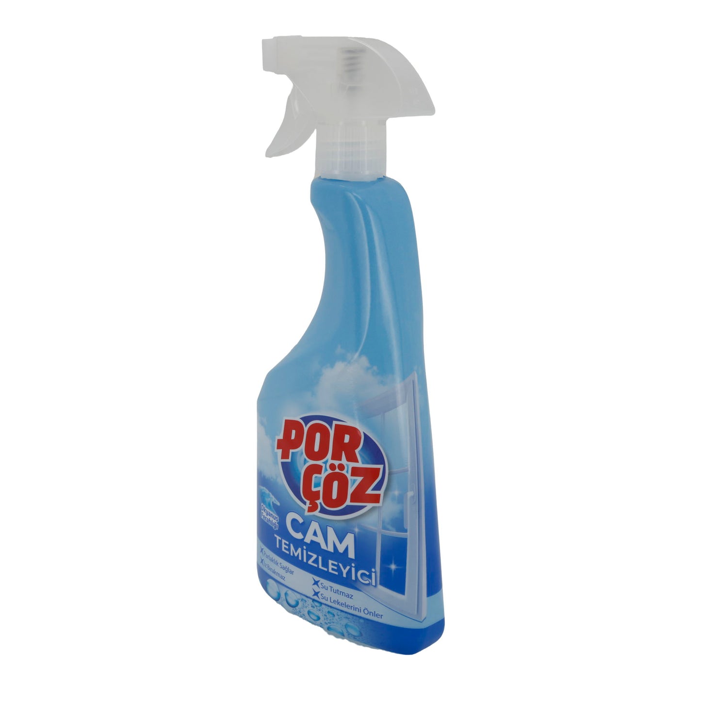 Glasreiniger Por Çöz | Reiniger | Glasreiniger mit Ozeanfrische Duft | 500 ml