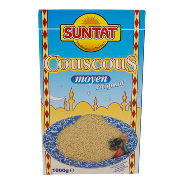 Couscous Suntat | Moyen Original | Mittelgrober Hartweizengrieß | 1000 g SUNTAT