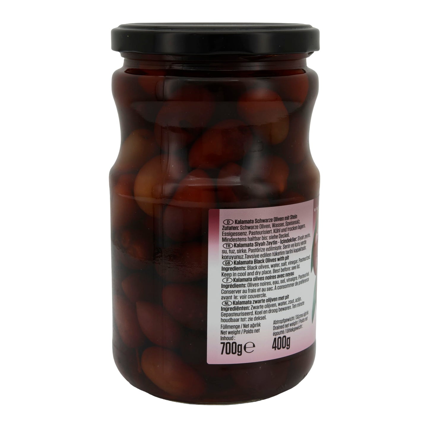 Kalamata Olijven Suntat | Met Pit | Griekse Kalamata-olijven | 700 g