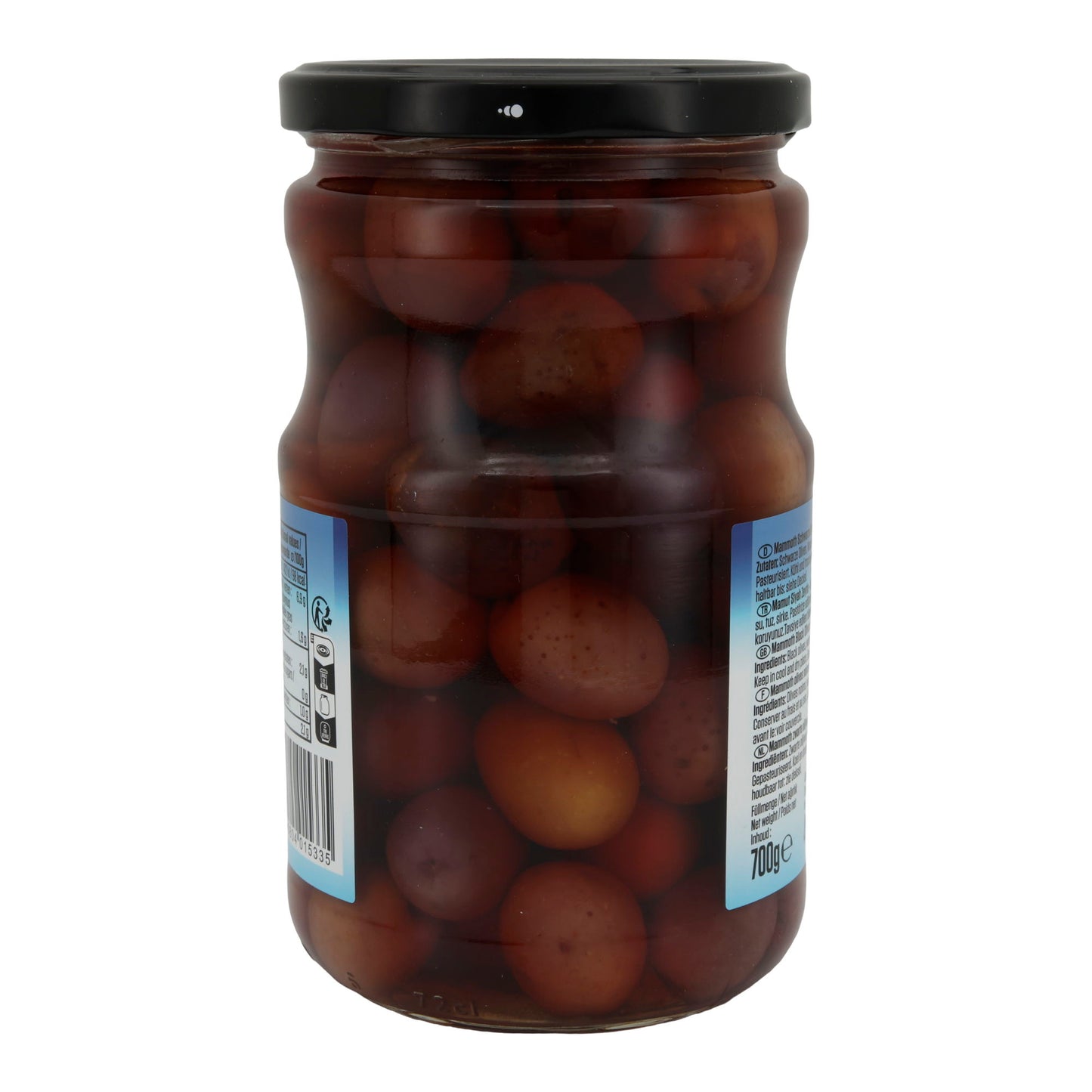 Zwarte olijven Suntat | Mammoth | Grote zwarte olijven | 700 g