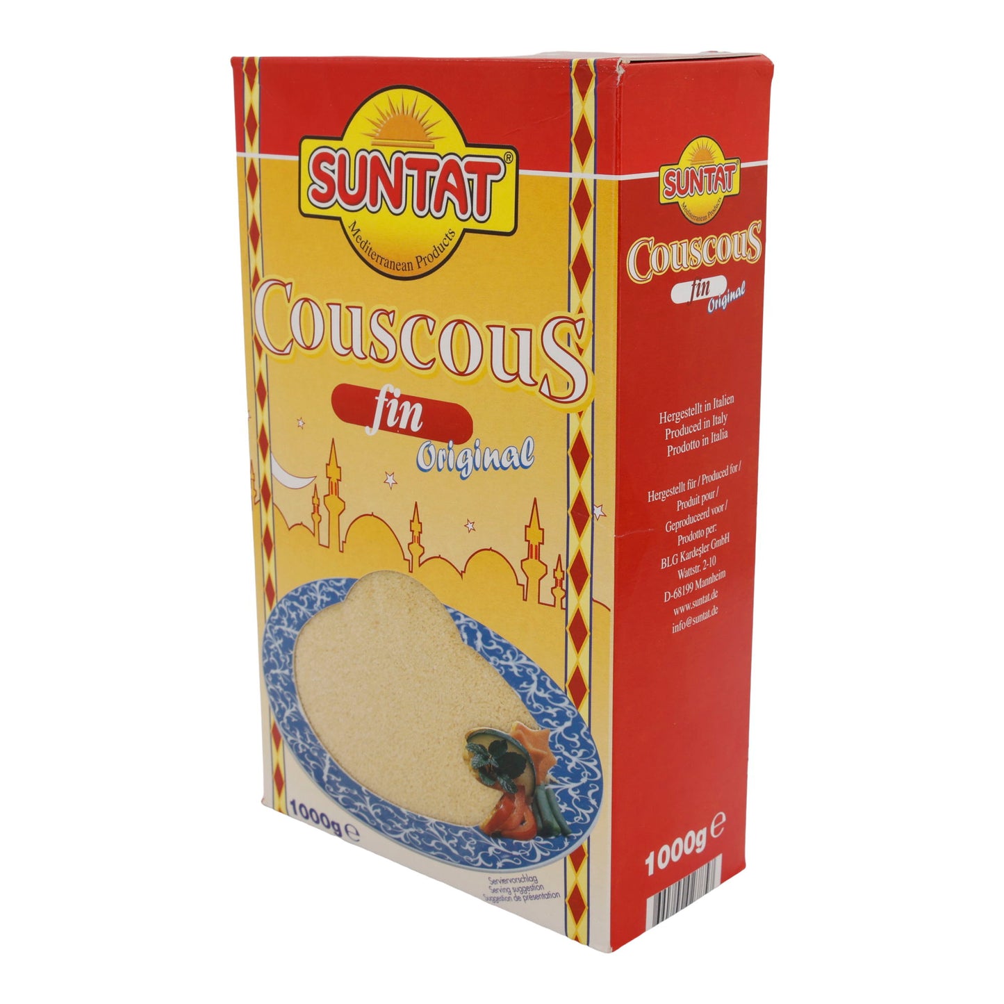 Couscous Suntat | Fin Original | Fijnkorrelig, veelzijdig | 1000 g