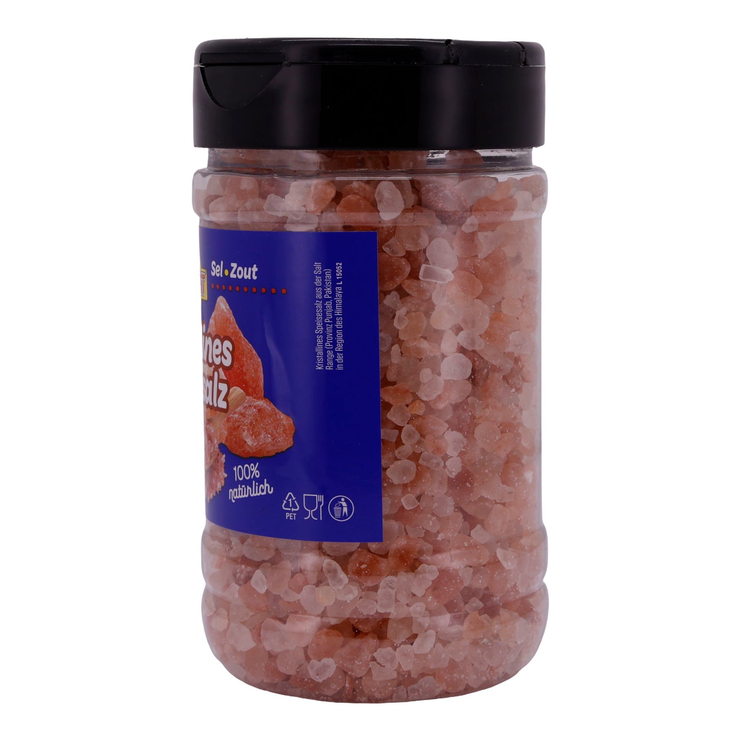Kristalin Sofra Tuzu SUNTAT | Tuz | Tuz değirmenleri ve baharatlama için doğal iri tuz | 500 g
