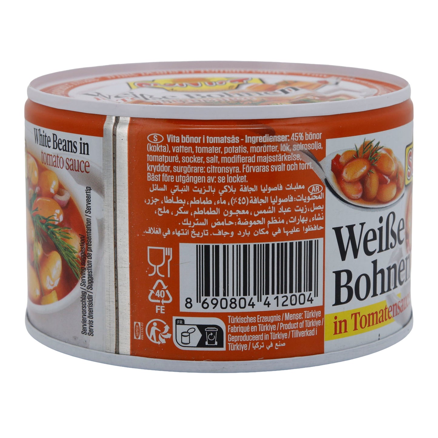WHITE BEANS IN TOMATO SAUCE