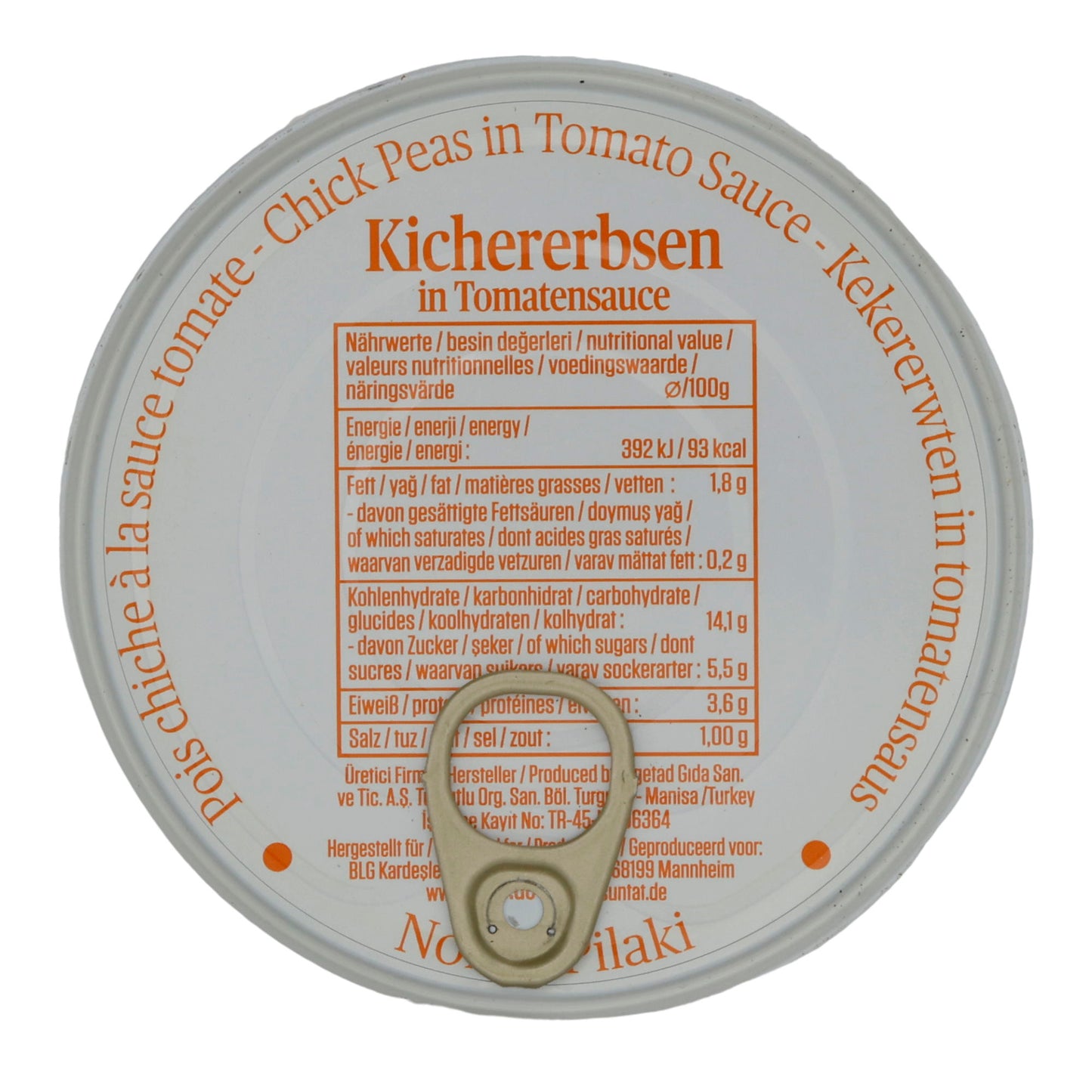 Kichererbsen Suntat | Domates Sosunda, Nohut Pilaki | Geleneksel | 400 g