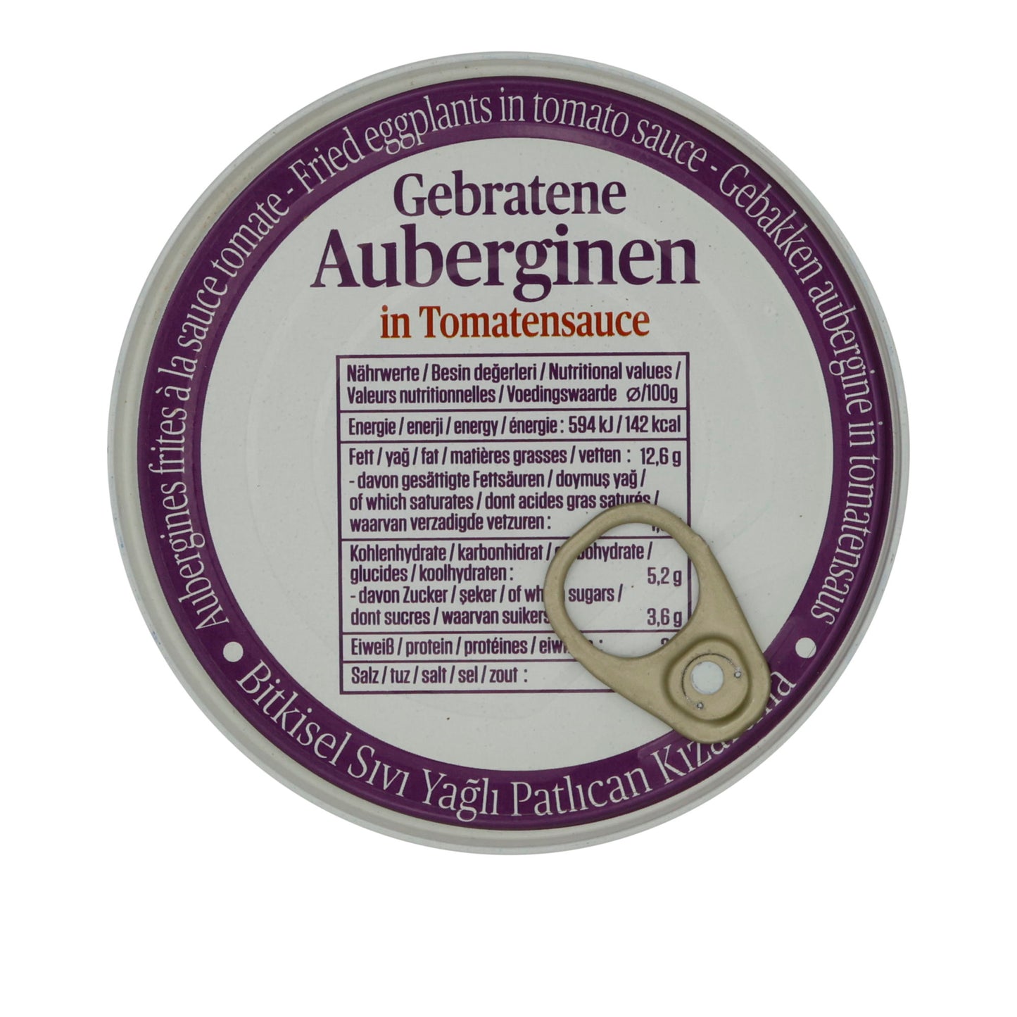 Gebakken aubergines Suntat | Groenten | Mediterraan, pittige tomatensaus | 300 g