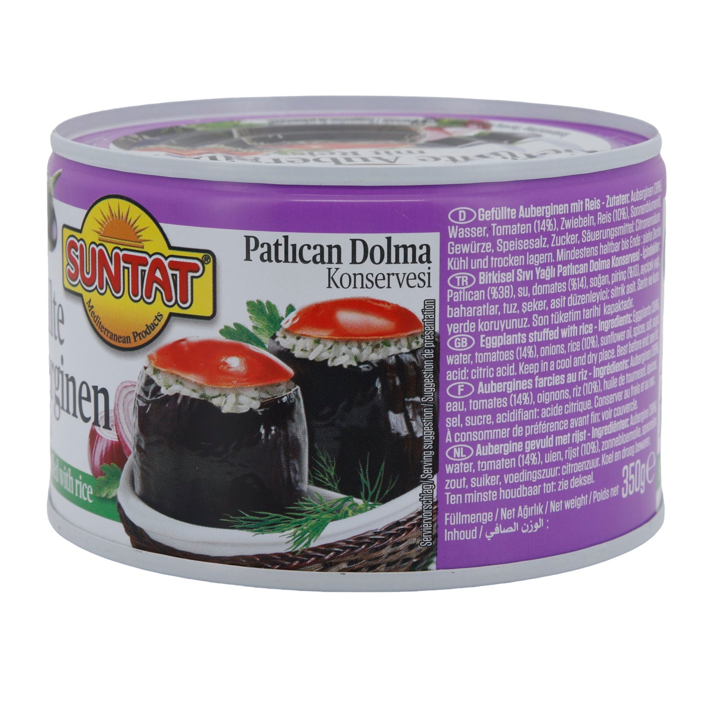 Gevulde aubergines Suntat | Met rijst, Patlıcan Dolma | Klaar om te serveren | 350 g