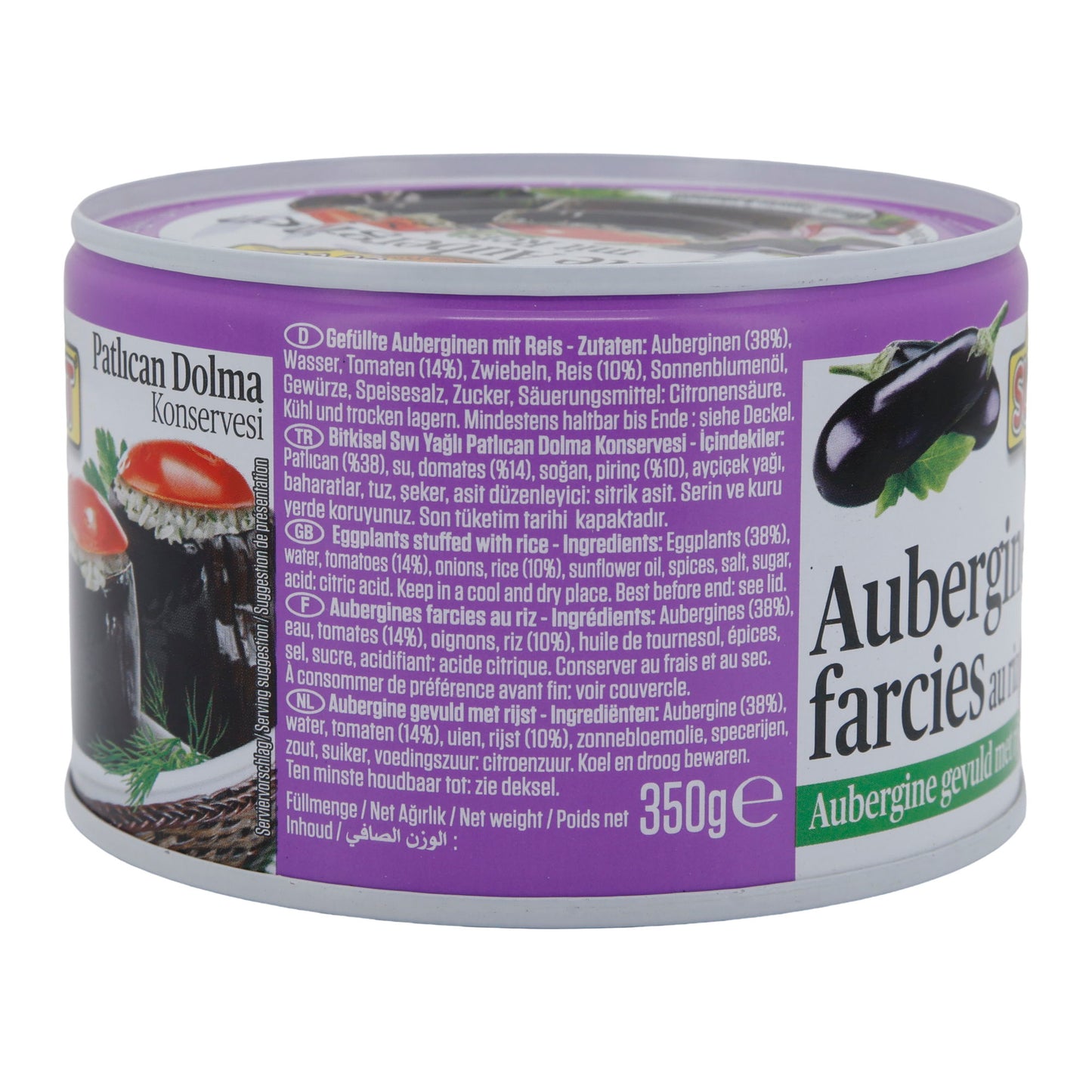 Gevulde aubergines Suntat | Met rijst, Patlıcan Dolma | Klaar om te serveren | 350 g
