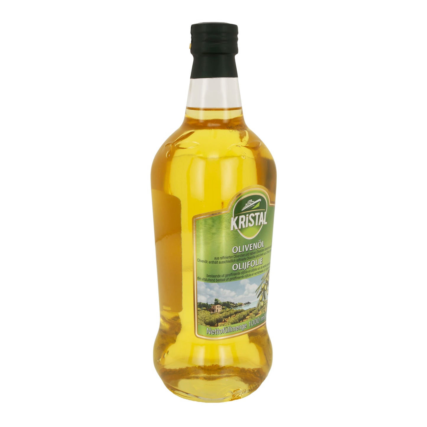 Kristal Olivenöl (Grün, raffiniert & nativ gemischt) 1 L