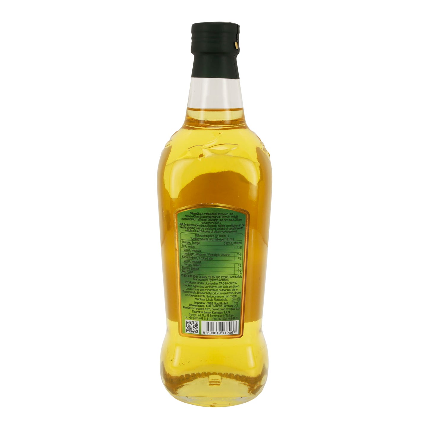 Kristal Olivenöl (Grün, raffiniert & nativ gemischt) 1 L