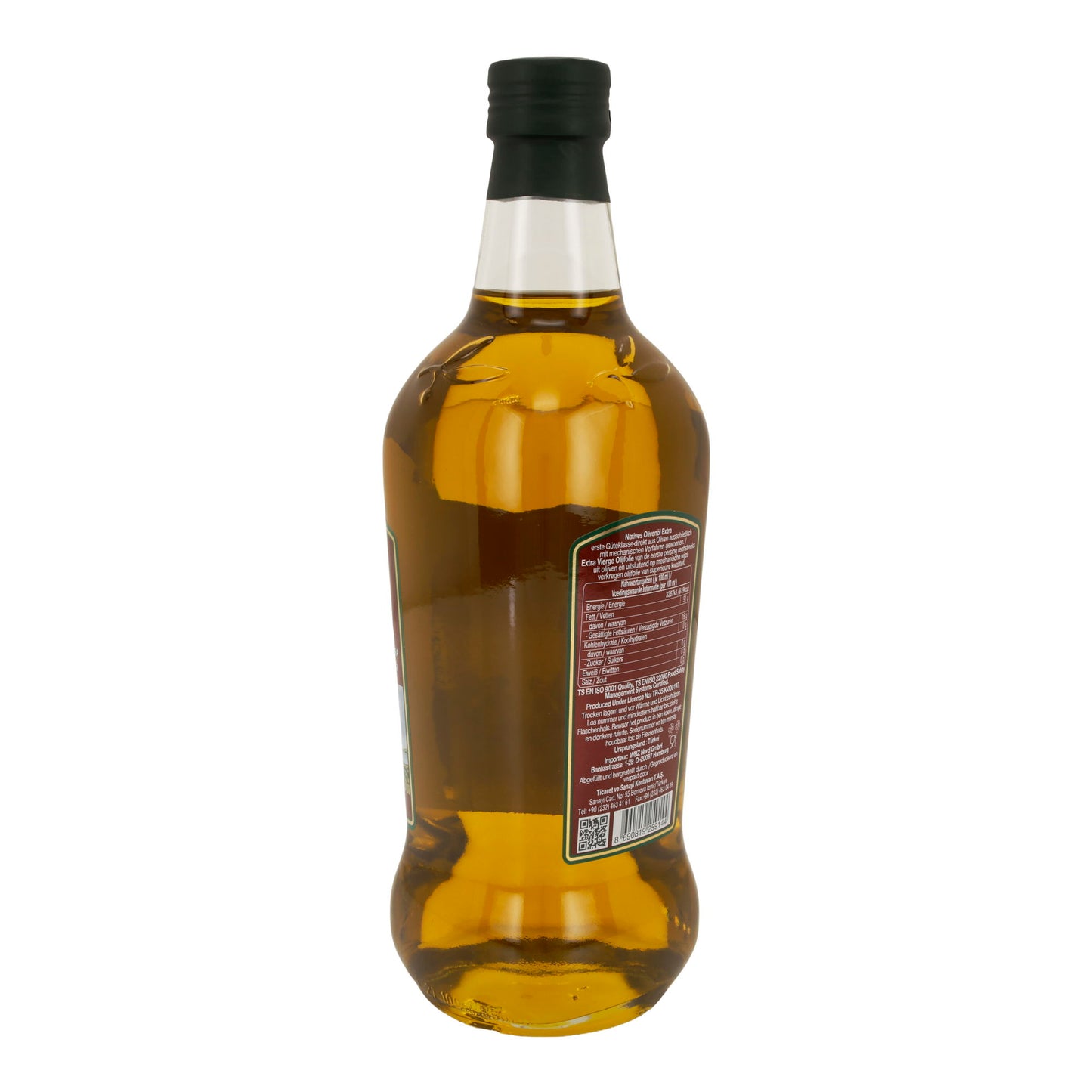 Kristal Olivenöl Extra Virgin (Bordeaux, Natives Olivenöl Extra, kaltgepresst) 1 L