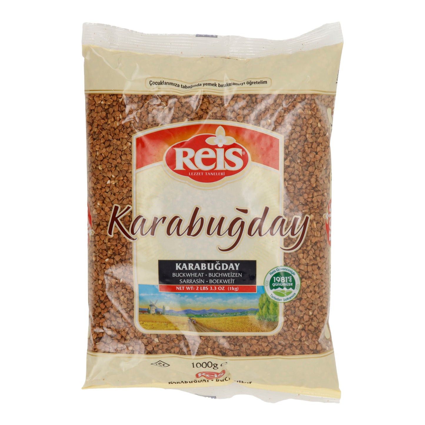 Buchweizen REIS | Hülsenfrüchte & Getreide | Naturbelassen & ballaststoffreich | 1000 g