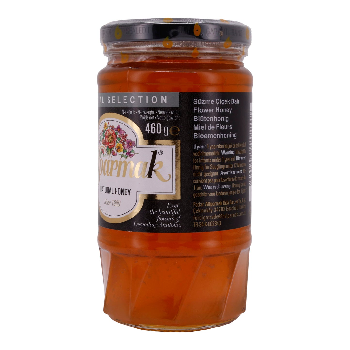 Blütenhonig Balparmak | Honig | Natürlich und Aromatisch | 460 g