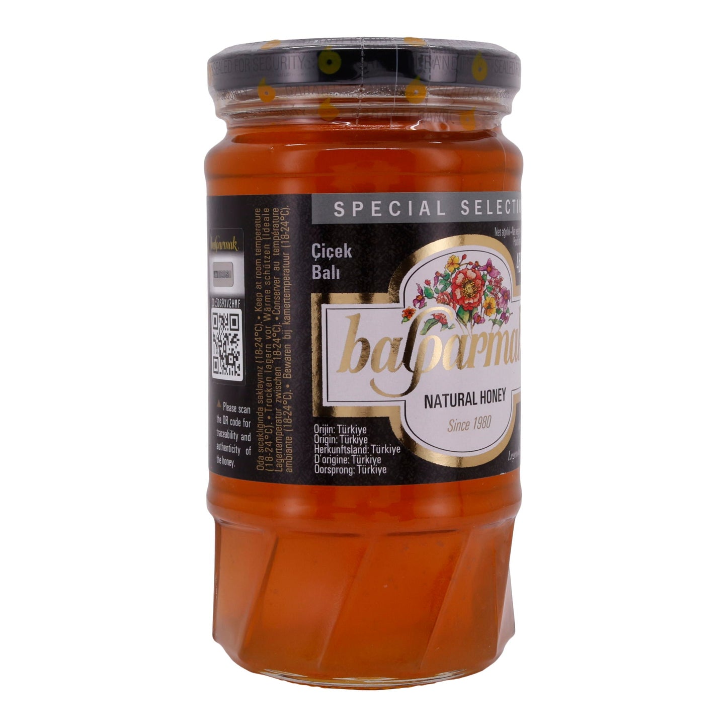 Blütenhonig Balparmak | Honig | Natürlich und Aromatisch | 460 g BALPARMAK