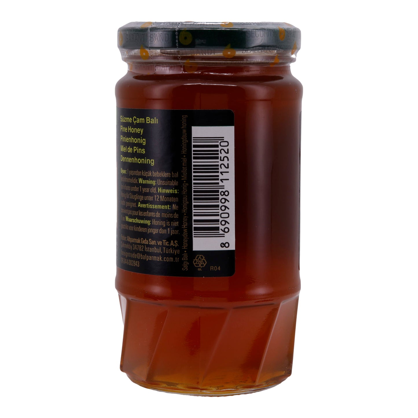 Honig Balparmak | Miel de pin turc en pot | Miel pur et naturel d'Anatolie | 460 g
