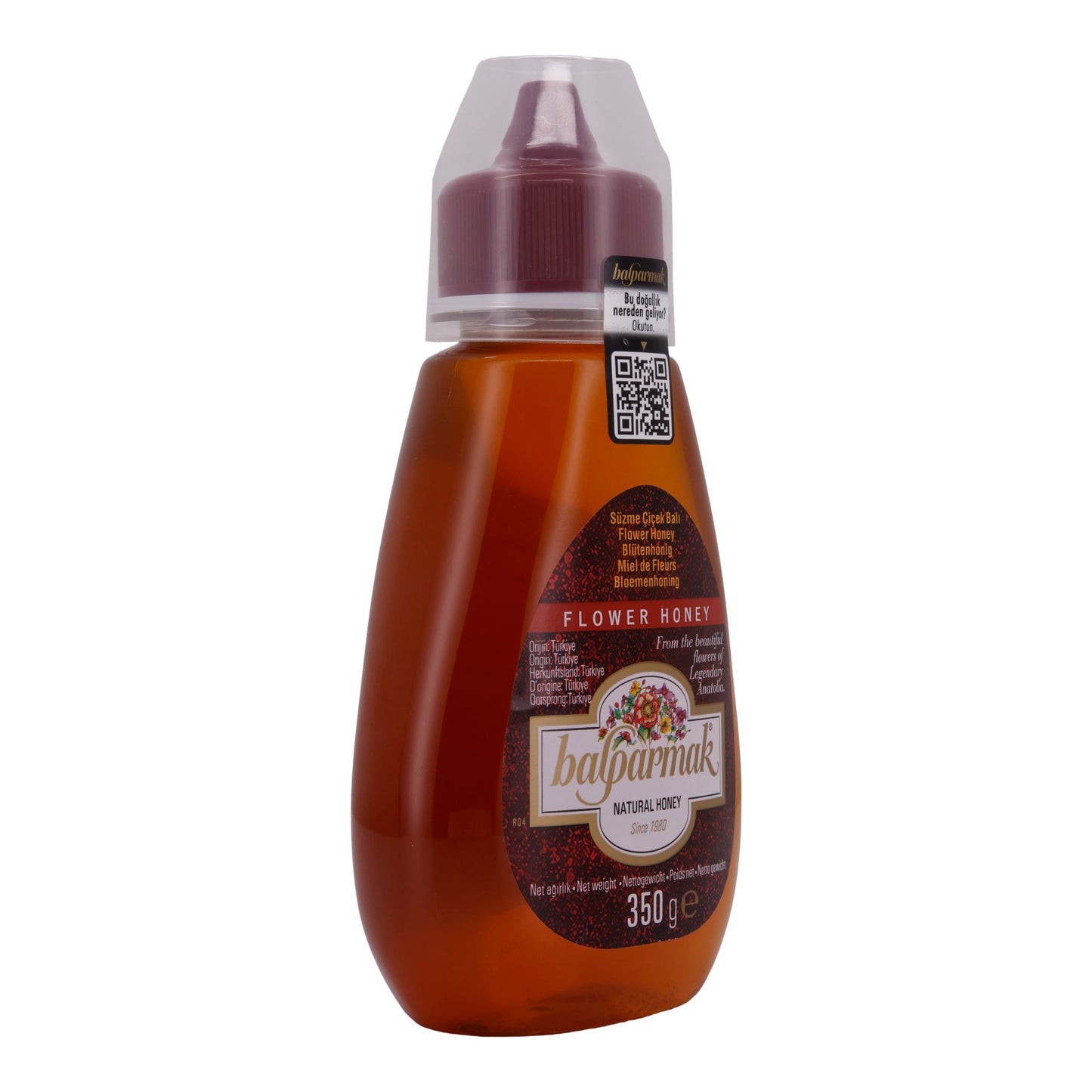 Honig Balparmak | Miel de fleurs | Miel naturel de fleurs d'Anatolie | 350 g