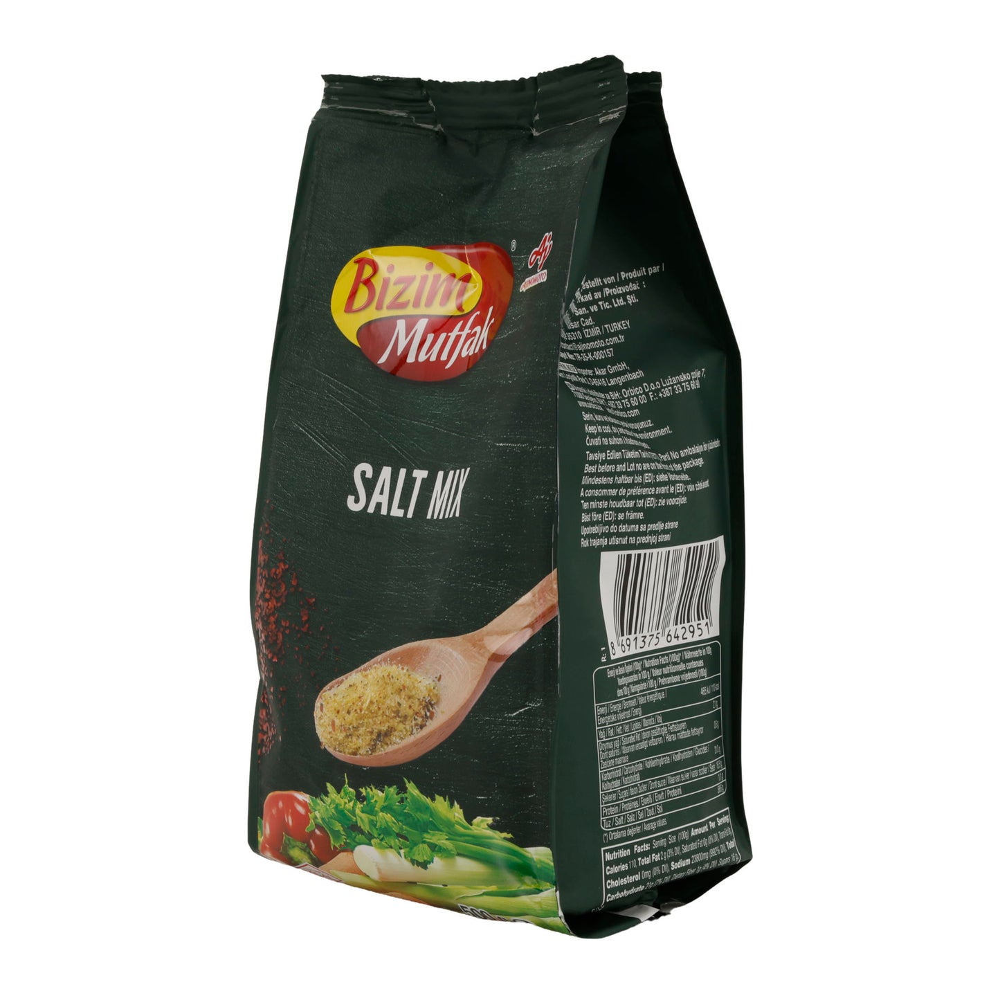 Salt Mix Bizim Mutfak | Würzmischung | Mit Gemüse & Kräutern | 500 g