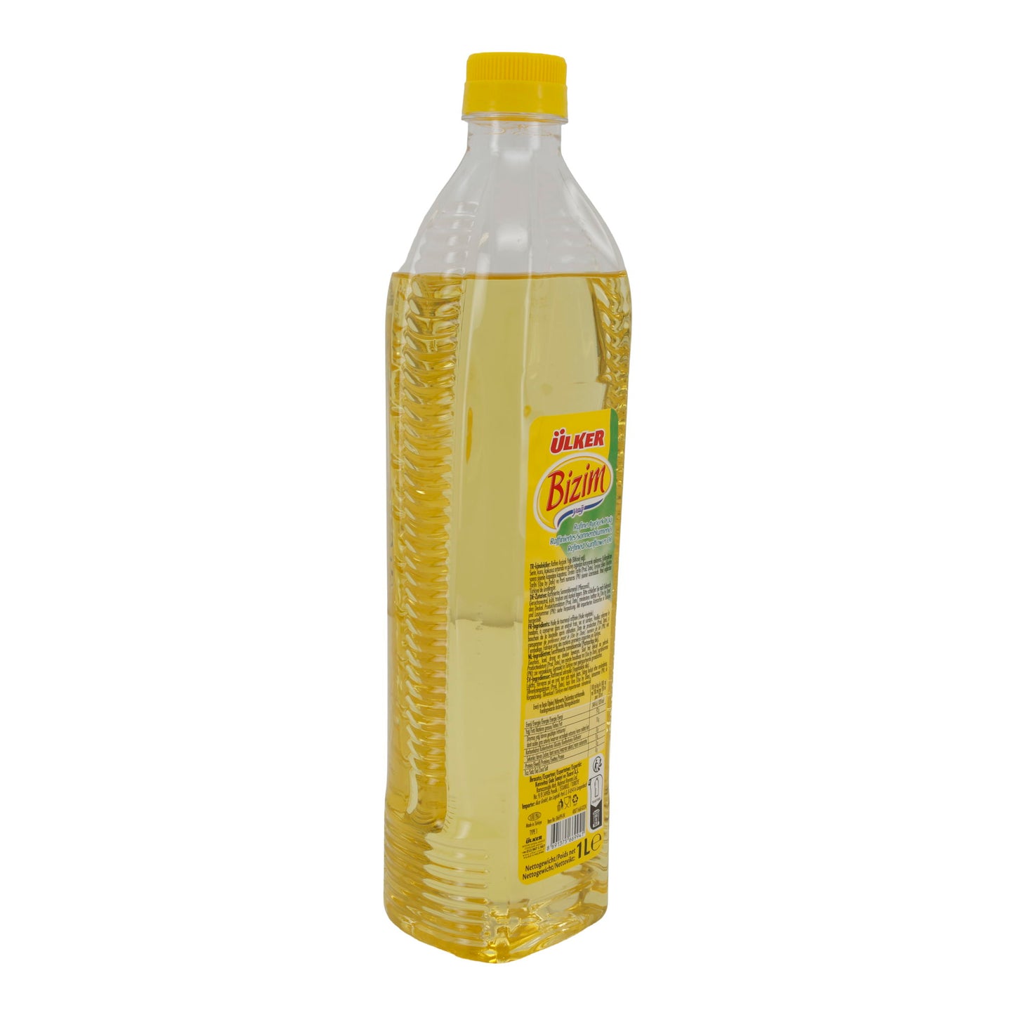 Sonnenblumenöl Ülker Bizim | Raffiniert | aus der Türkei | 1 Liter Flasche