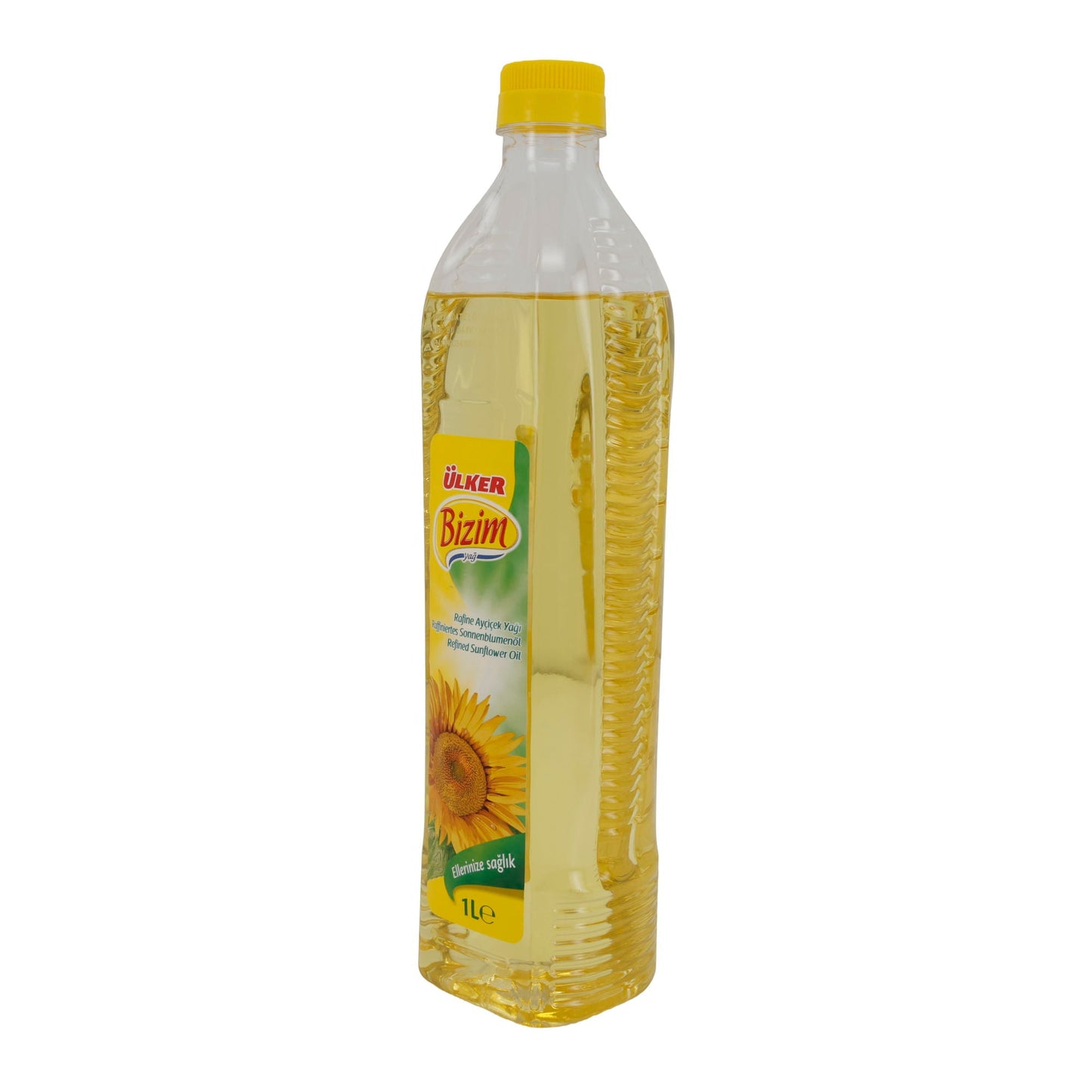 Sonnenblumenöl Ülker Bizim | Raffiniert | aus der Türkei | 1 Liter Flasche UELKER
