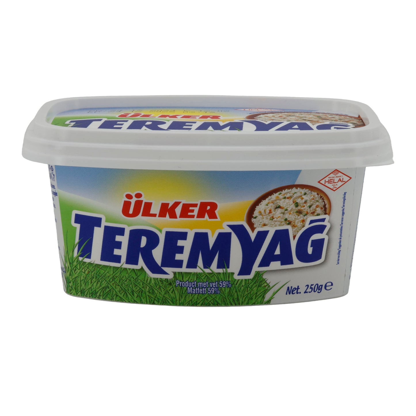 Alternative au beurre Ülker Teremyağ | Tartinable | 59 % de matière grasse pour des utilisations polyvalentes | 250 g