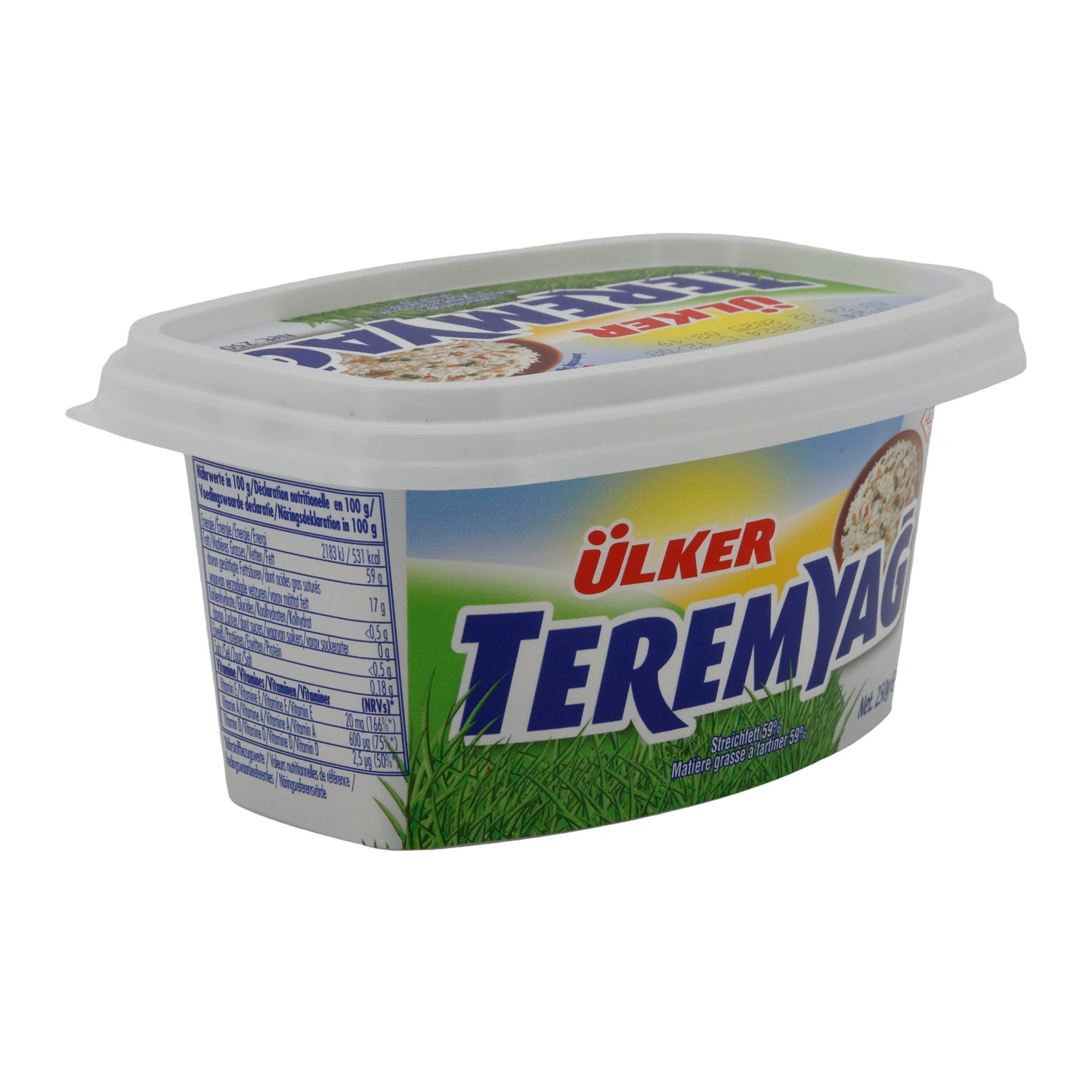 Alternative au beurre Ülker Teremyağ | Tartinable | 59 % de matière grasse pour des utilisations polyvalentes | 250 g