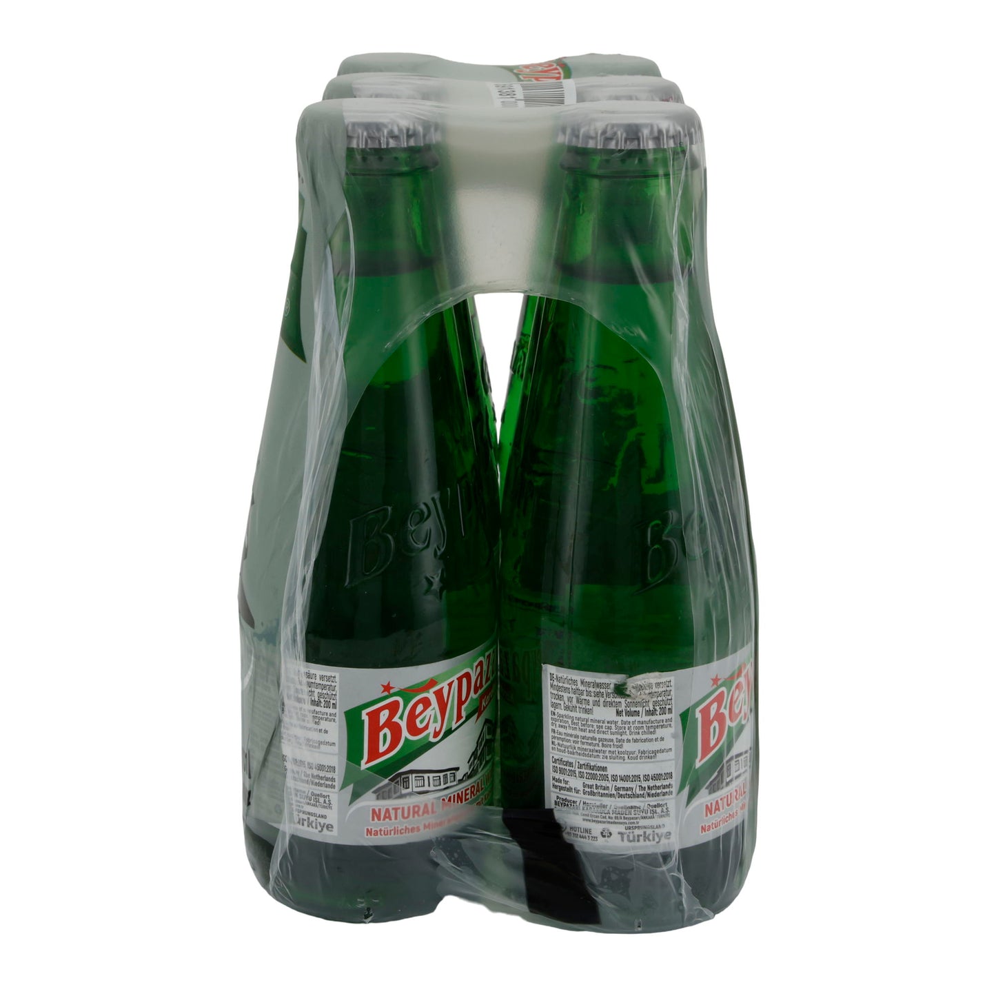 Mineralwasser Beypazarı Karakoca | Doğal Mineralli Su | Türkiye'den Taze Mineralli Su | 6 × 200 ml